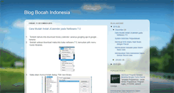 Desktop Screenshot of lestari-alam-indonesia.blogspot.com