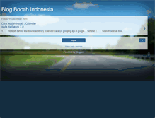 Tablet Screenshot of lestari-alam-indonesia.blogspot.com