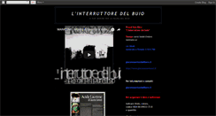 Desktop Screenshot of interruttoredelbuio.blogspot.com