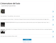 Tablet Screenshot of interruttoredelbuio.blogspot.com