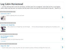 Tablet Screenshot of logcabinhomestead.blogspot.com