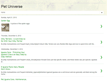 Tablet Screenshot of pet-universe.blogspot.com