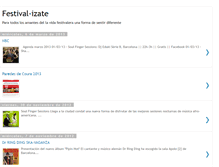 Tablet Screenshot of festival-izate.blogspot.com