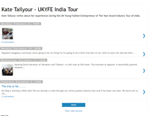 Tablet Screenshot of katetailyourindiatour.blogspot.com