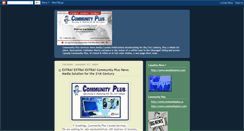 Desktop Screenshot of communityplusnewsmedia.blogspot.com