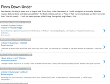 Tablet Screenshot of finnsdownunder.blogspot.com