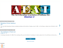 Tablet Screenshot of district4aeai.blogspot.com