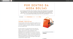 Desktop Screenshot of modabolsas.blogspot.com