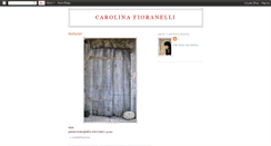 Desktop Screenshot of carofiora.blogspot.com