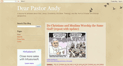 Desktop Screenshot of dearpastorandy.blogspot.com