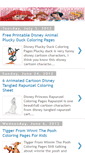 Mobile Screenshot of disneyland-printable-coloringpages.blogspot.com