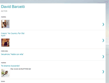 Tablet Screenshot of davidbarcelo.blogspot.com