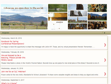 Tablet Screenshot of librarydoor.blogspot.com