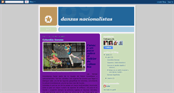 Desktop Screenshot of danzanacionalista.blogspot.com