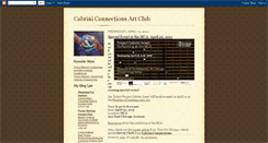Desktop Screenshot of cabriniconnectionsartclub.blogspot.com
