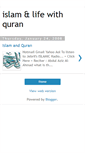 Mobile Screenshot of islam-n-quran.blogspot.com