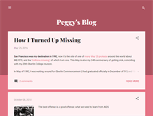 Tablet Screenshot of peggymunson.blogspot.com