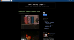 Desktop Screenshot of inventive--events.blogspot.com