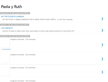 Tablet Screenshot of paola-ruth.blogspot.com