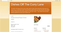 Desktop Screenshot of currylane.blogspot.com