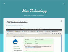 Tablet Screenshot of mynewtec.blogspot.com