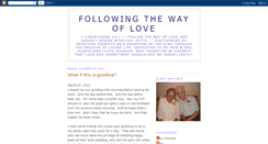 Desktop Screenshot of followingthewayoflove.blogspot.com