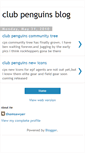 Mobile Screenshot of clubpenguinsblogbtthomsawyer.blogspot.com