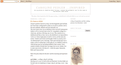 Desktop Screenshot of carolinepedler.blogspot.com