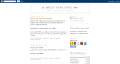 Desktop Screenshot of monkeypipestudios.blogspot.com