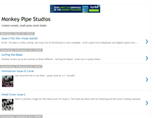 Tablet Screenshot of monkeypipestudios.blogspot.com