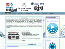 Tablet Screenshot of ondamusicaldeyecla.blogspot.com