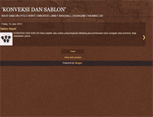 Tablet Screenshot of konveksi-sabloon.blogspot.com