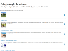 Tablet Screenshot of colegioangloamericanobgta.blogspot.com