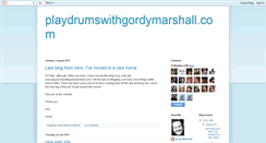 Desktop Screenshot of gordymarshall.blogspot.com