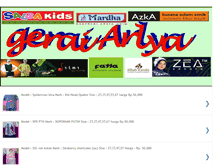 Tablet Screenshot of geraiarlya.blogspot.com