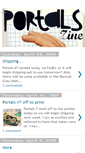 Mobile Screenshot of portals-zine-blog.blogspot.com