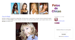 Desktop Screenshot of chicas-venezolanas.blogspot.com