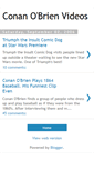 Mobile Screenshot of conanobrienvideos.blogspot.com