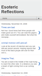 Mobile Screenshot of esotericreflections.blogspot.com