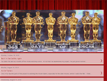 Tablet Screenshot of 365oscarchallenge.blogspot.com