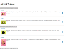 Tablet Screenshot of mimpimore.blogspot.com