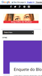 Mobile Screenshot of blogolhodemulher.blogspot.com