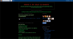 Desktop Screenshot of idosoeosseuscuidados.blogspot.com