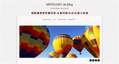 Desktop Screenshot of mrfeckry.blogspot.com