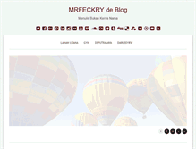 Tablet Screenshot of mrfeckry.blogspot.com