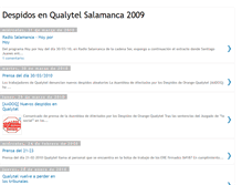 Tablet Screenshot of despidosqualytel2009.blogspot.com