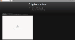 Desktop Screenshot of digimoniac.blogspot.com