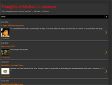 Tablet Screenshot of mjacksonwords.blogspot.com