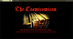 Desktop Screenshot of cosmicomicon.blogspot.com