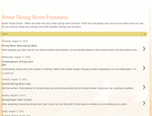 Tablet Screenshot of diningroomfurniture.blogspot.com